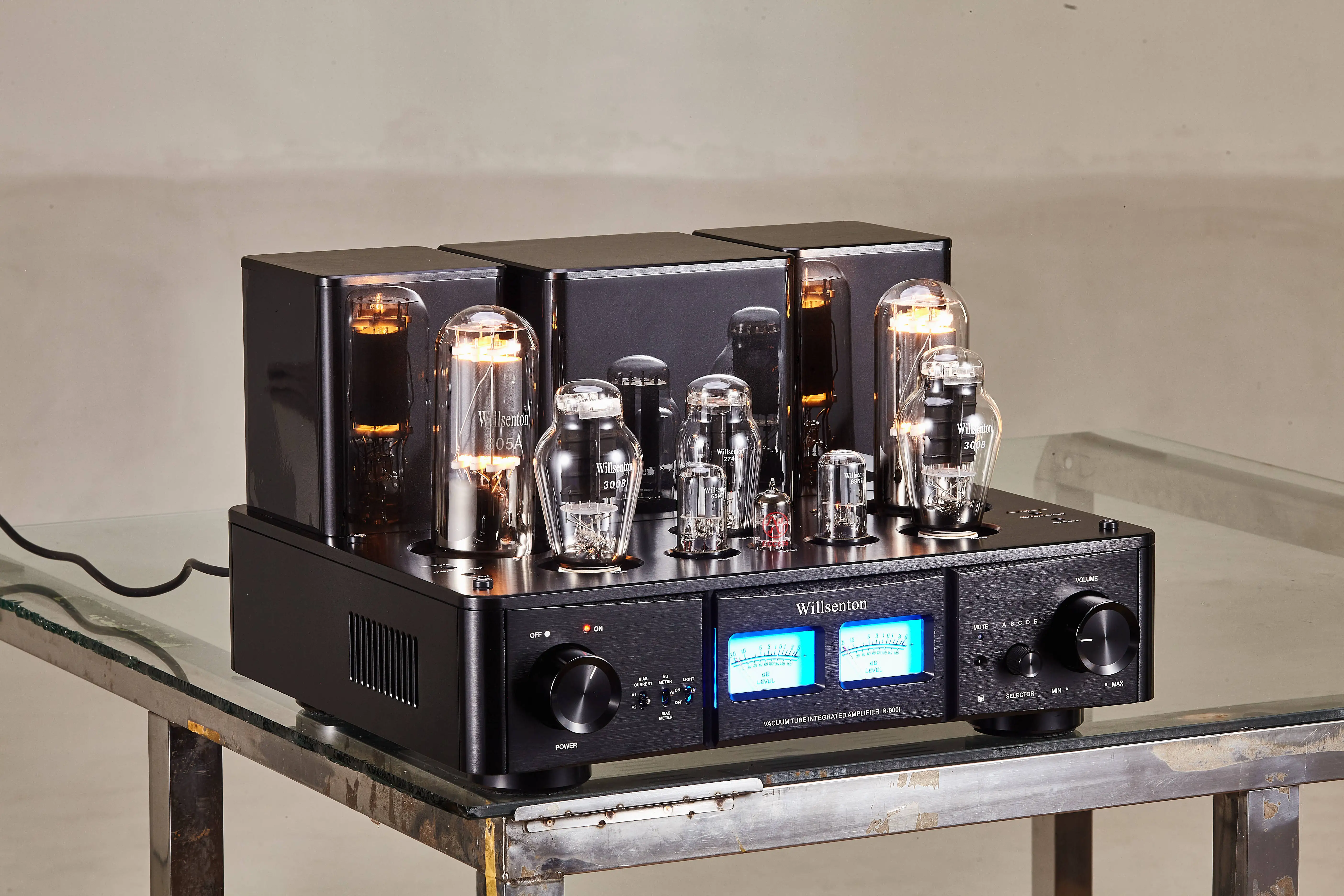 Willsenton R800i 300B 845 /805 Tube Single-Ended Class A Integrated & Power Amplifier Balanced XLR Input Hi Fi Amp