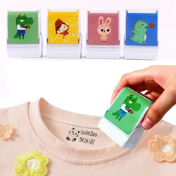 Custom Name Stamp for Children DIY Seal Label Sticker Waterproof for Clothes Baby Teacher Kindergarten Personalized Stamps