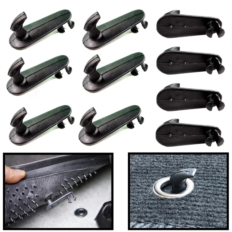 2-10pcs Car Mat Fixing Clips Floor Carpet Clip Hook For TOYOTA Corolla Camry Crown