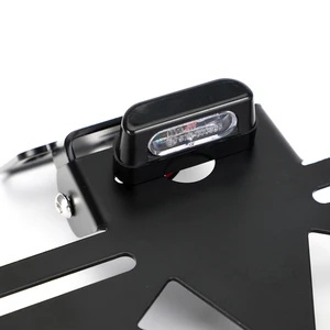 Universal Artudatech Motorcycle Identification Plate Support Adjustable Angle Accessories Moto 11 Main Sales Honda Plates - №4