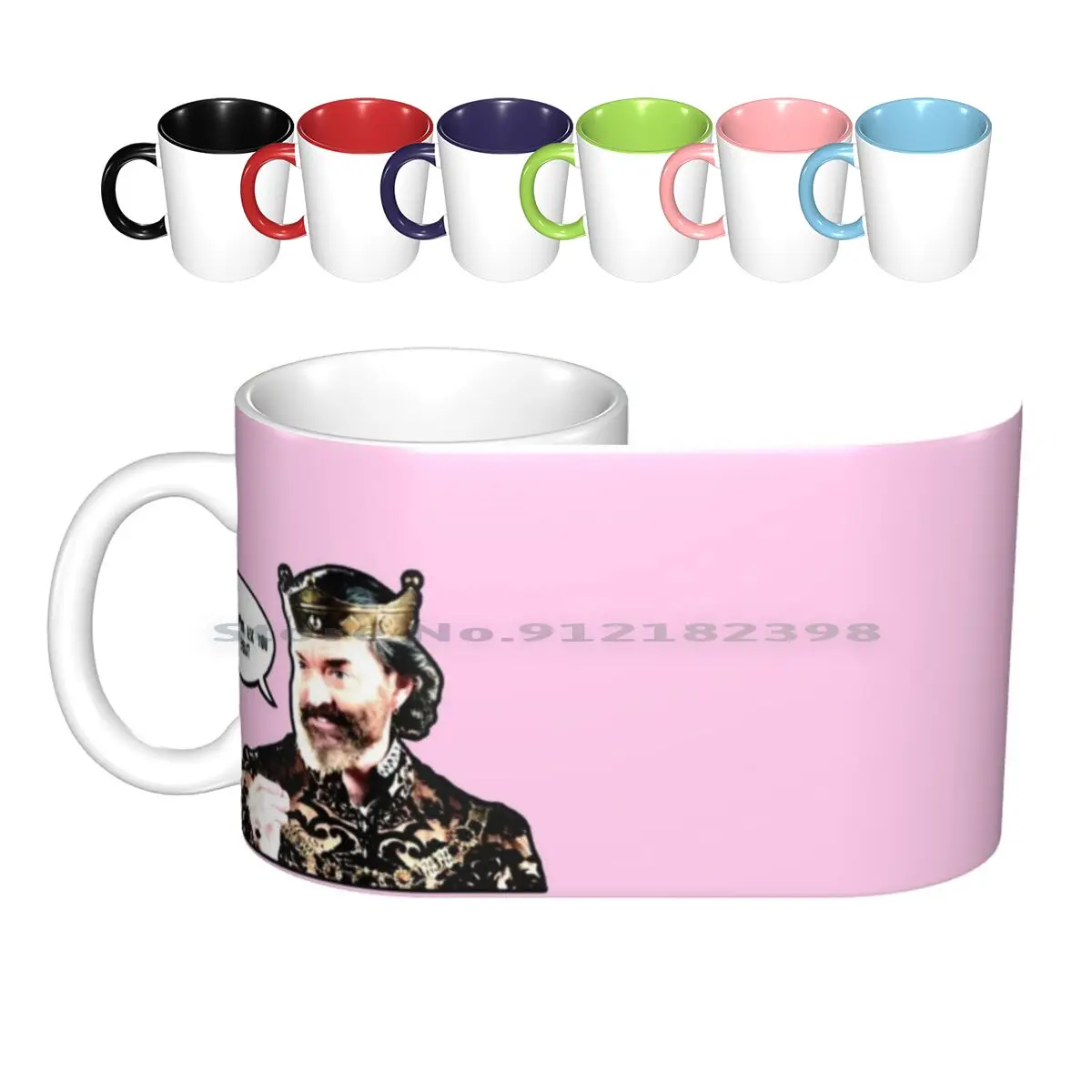 King Richard Ceramic Mugs Coffee Cups Milk Tea Mug King Richard Galavant Tad Cooper Galavanters Galavant Guild Renew Galavant