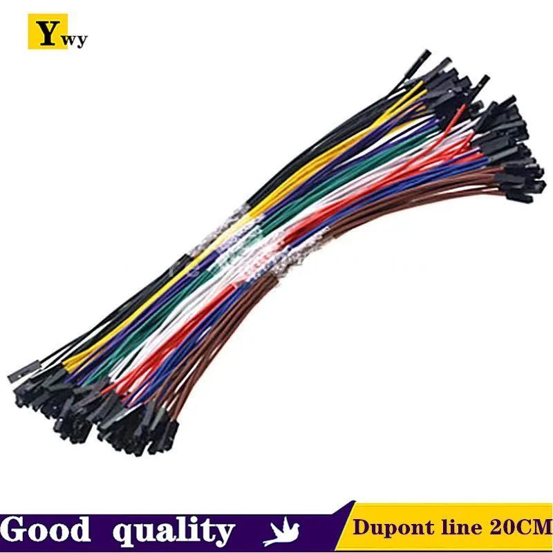 10PCS/50pcs/100pcs/Lot Dupont line 20CM female to female 1007-24# electronic wire extension cable connecting wire