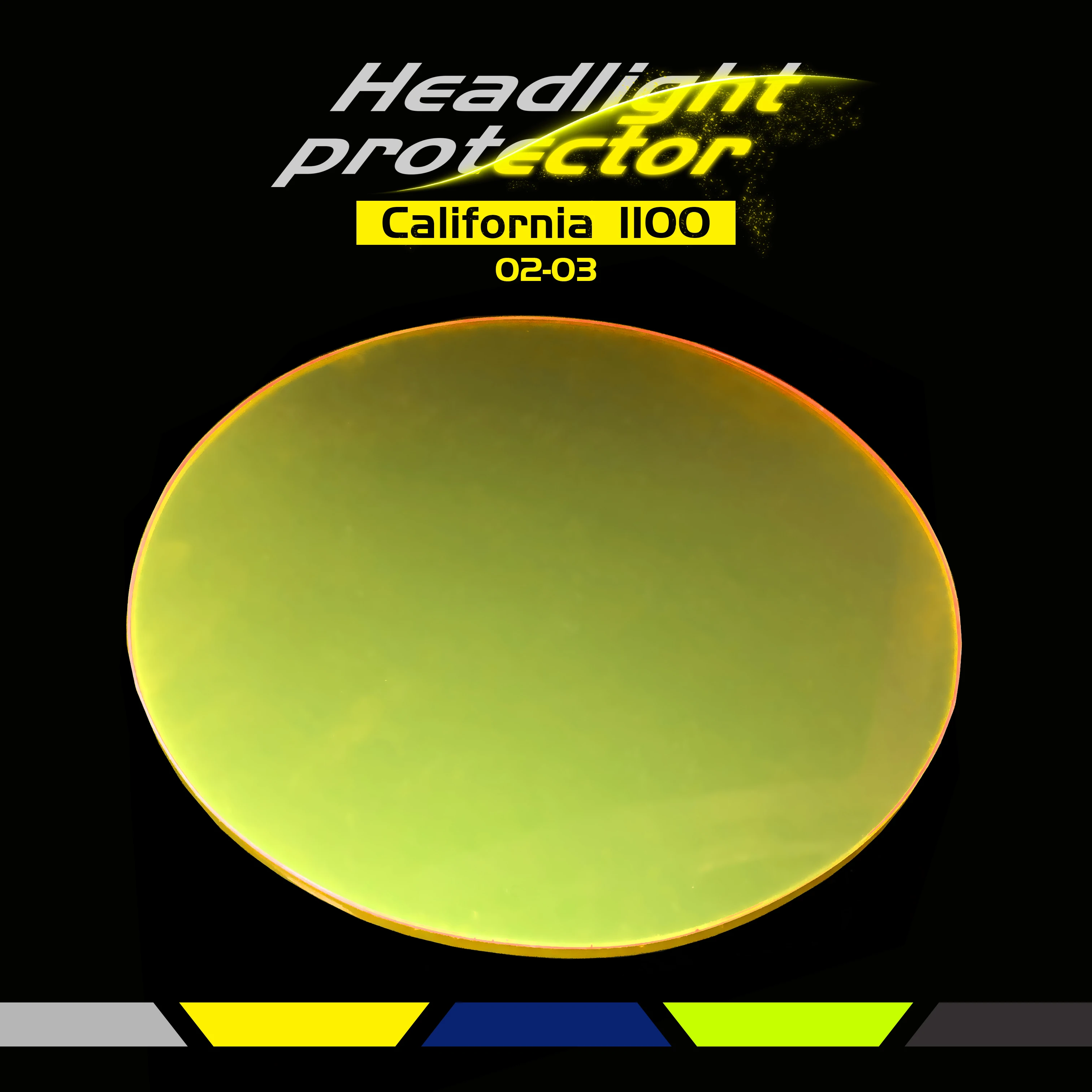 

Motorcycle Headlight Protector Cover Screen Lens Guard Cover Headlamp Shield Protector For MOTO GUZZI California 1100 2002 2003