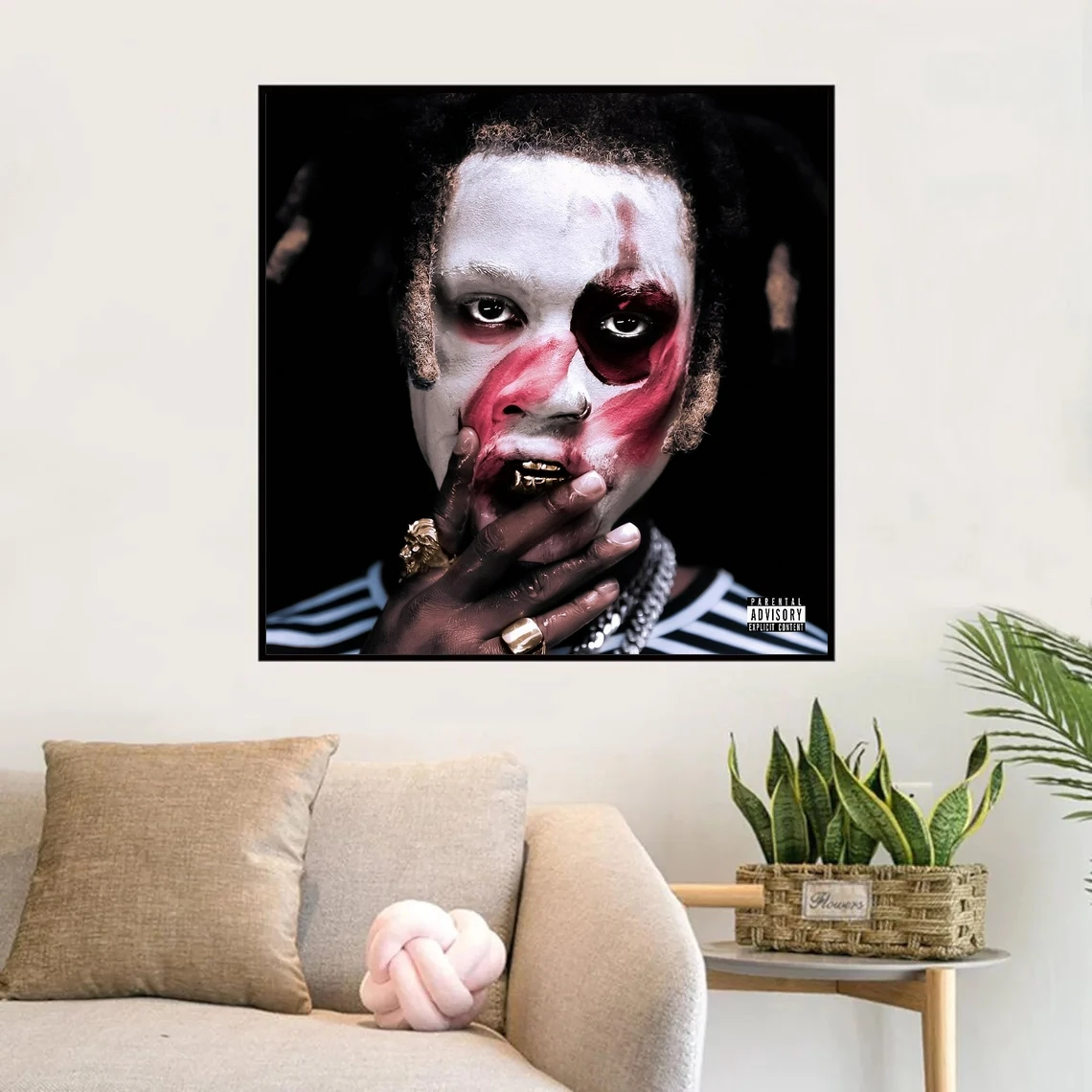 Denzel Curry TA13OO Music Album Poster Prints Art Canvas Painting Wall Living Room Home Decor (No Frame)