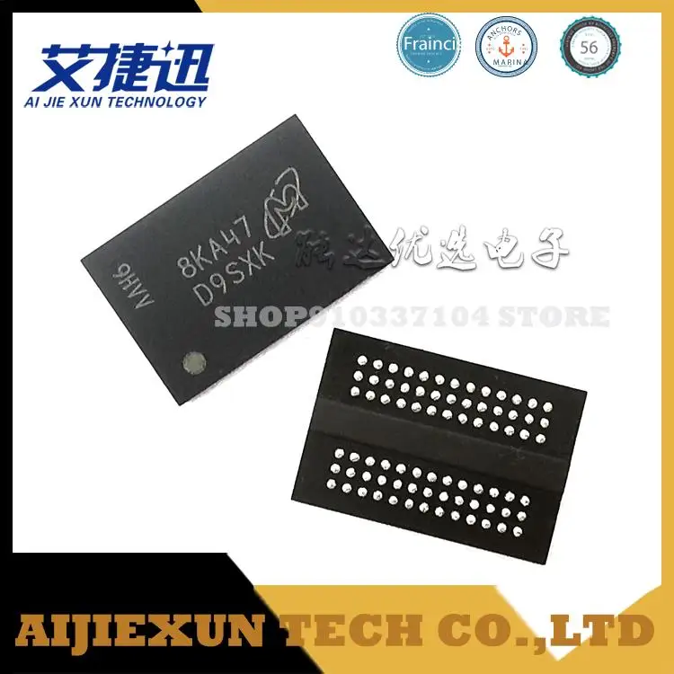 2 قطعة/الوحدة MT41K1G8SN-125 ذلك: D9SXK DDR31Gb FBGA78 ذاكرة IC رقائق جديدة ومبتكرة