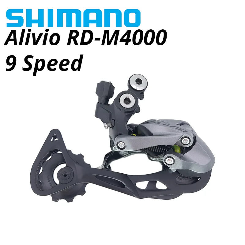 SHIMANO Alivio M3100 RD-M4000 27 Speed RD M4000 Mountain Bike Shadow 9-speed Rear Derailleur m3100 New Model of m4000