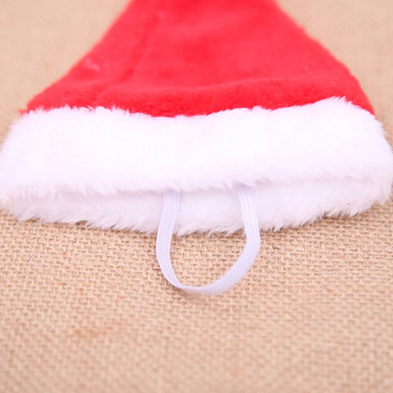 Christmas pet santa hat small puppy cat dog xmas holiday costume ornaments