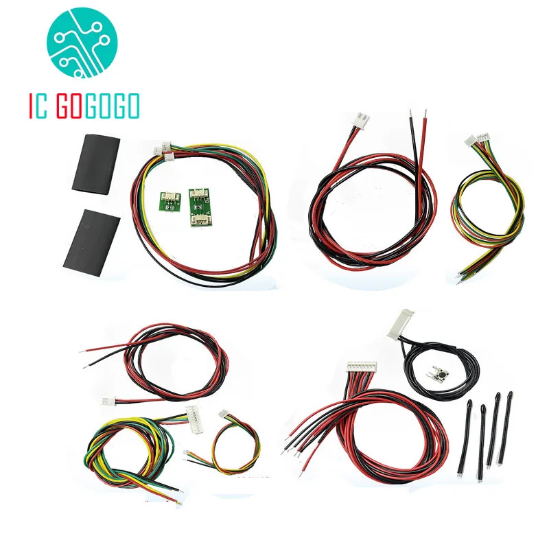 for Ant BMS Protection Board LCD Screen Wire Connector Temperature Sensor Power ON Cable 7S ~ 16S 8S 20S 10S 24S 32S Accessories