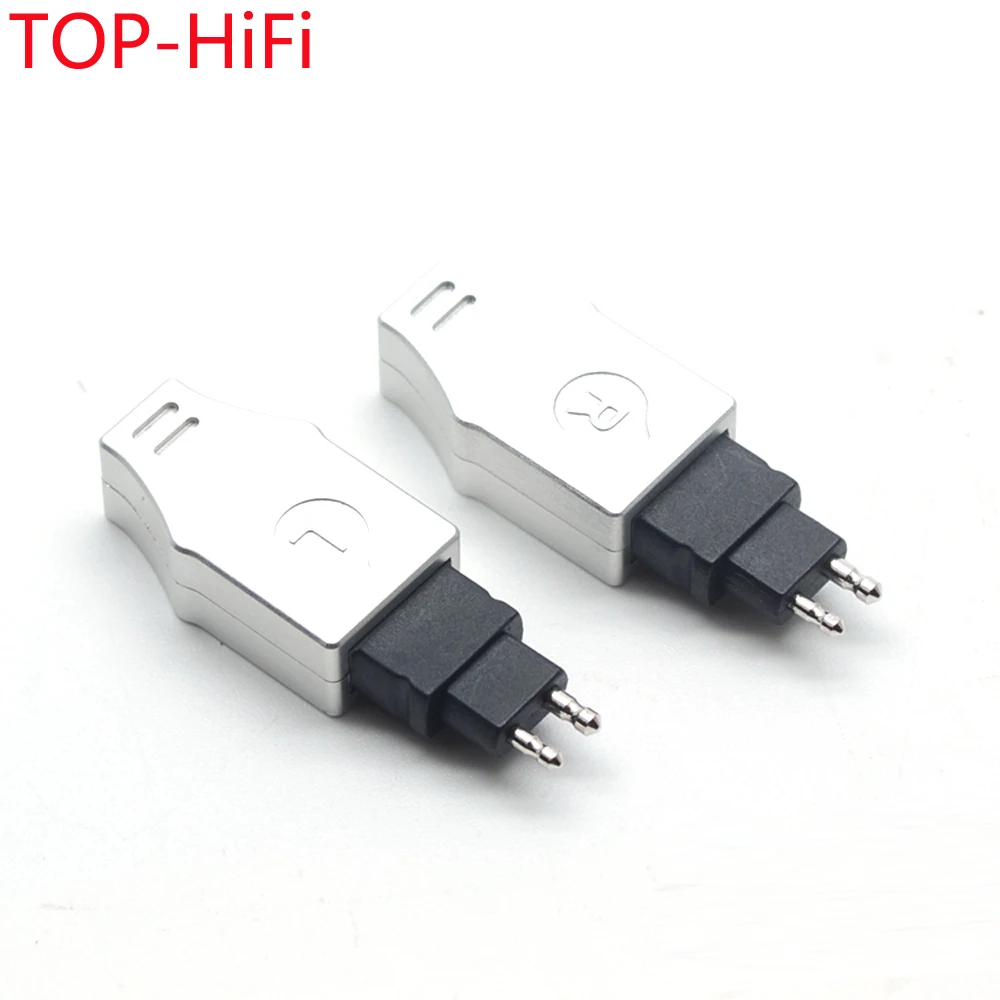 

TOP-HiFi one pair Headphone plug Replacement For Sennheiser HD660S HD600 HD650 Earphone plug