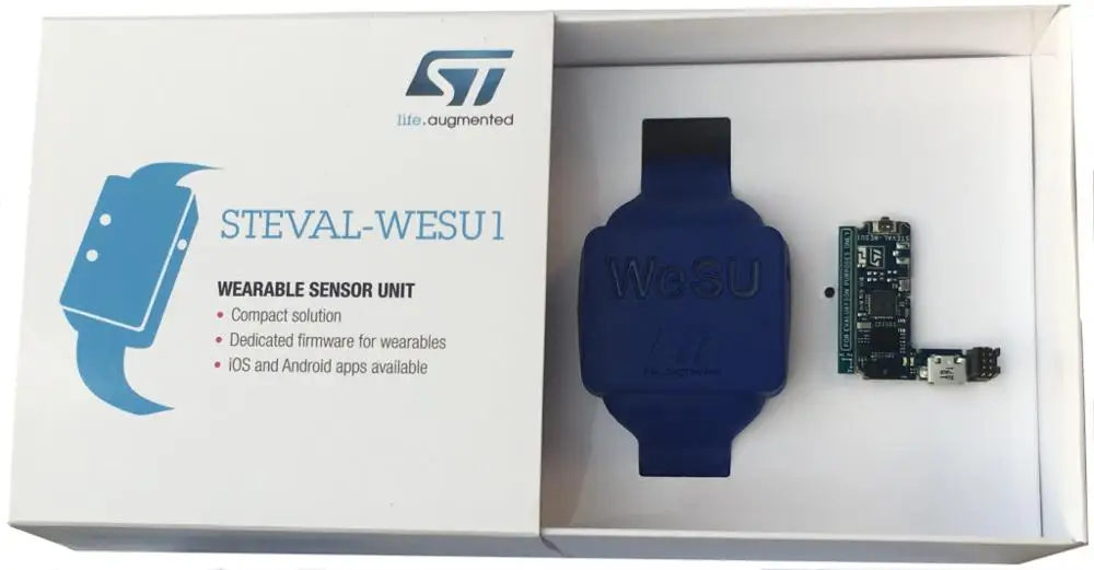 

1/PCS LOT STEVAL-WESU1 Wearable Bluetooth Micro Sensing System Development Kit 100% new original