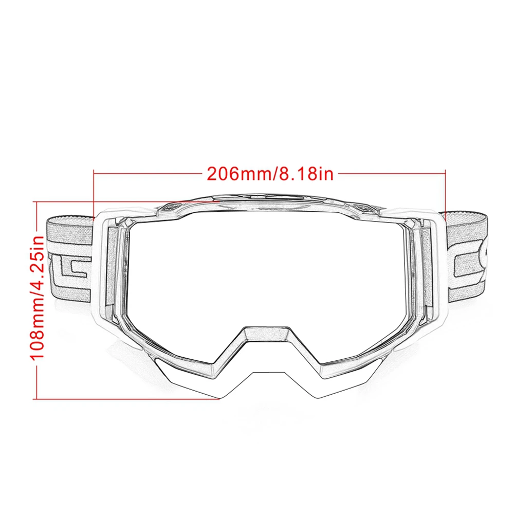 Motocross Motorcycle Goggles Glasses ATV Off Road Dirt Bike Dust Proof Racing Glasses Anti Wind Eyewear MX Goggles Gafas