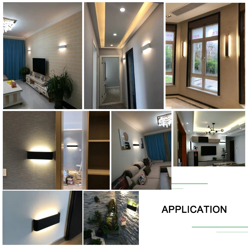 Led Wall Light Dimmable Bluetooth APP Remote Control For Living Room Porch Mirror Lamp Indoor Decoration