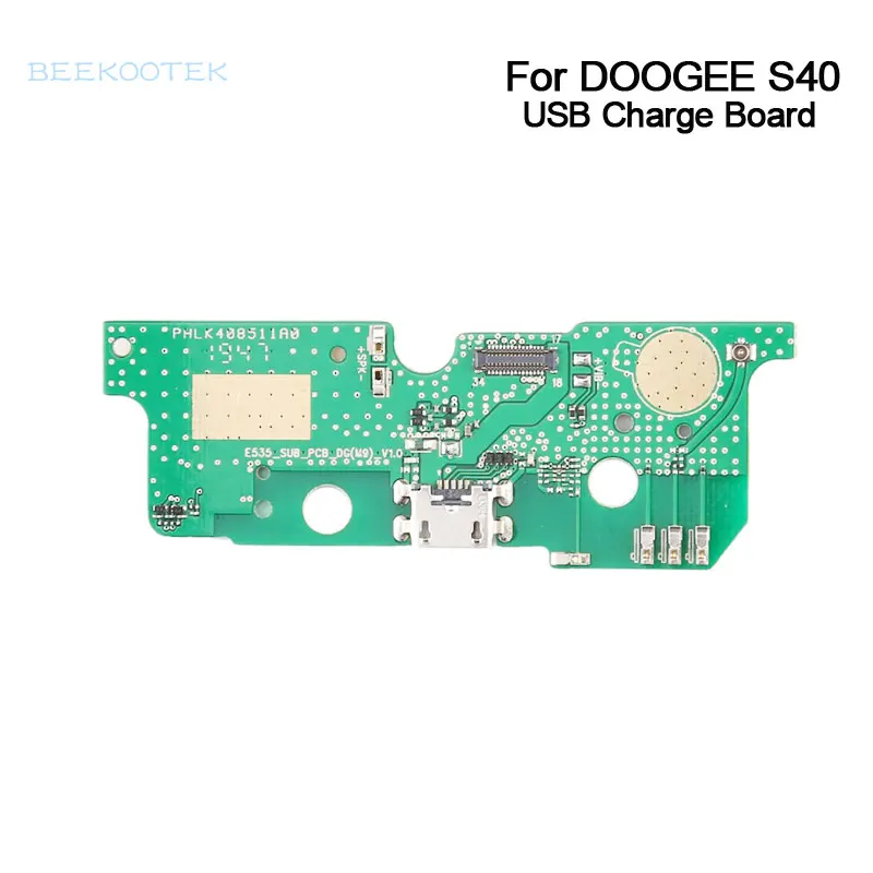 Novo original doogee s40 placa de carga usb plug placa reparação acessórios peças para doogee s40 smartphones