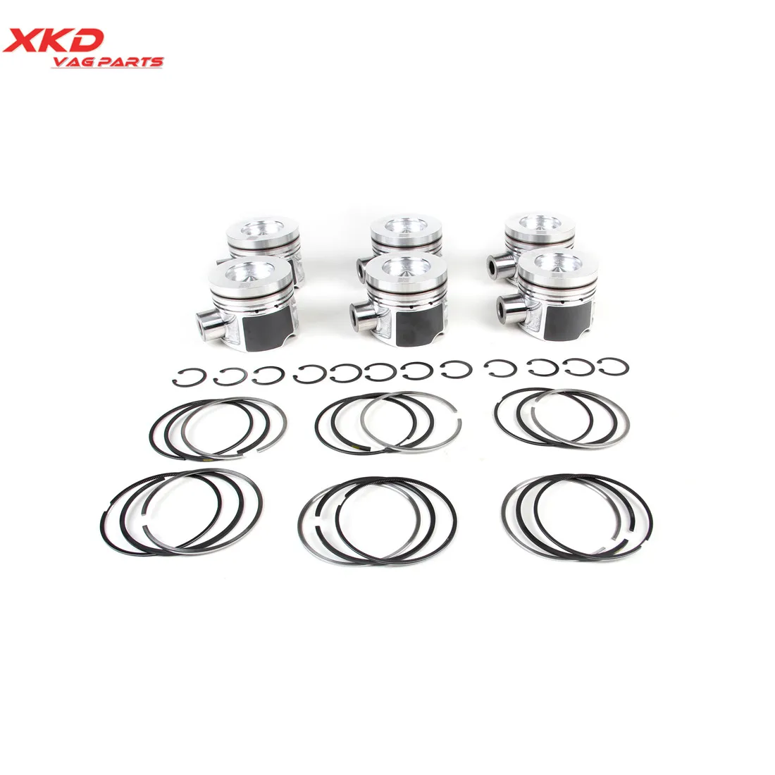 3.0TDI Piston & Ring Assembly Kit Fit For VW Touareg CJMA CRCA CNRB For Audi A4 A5 A6 Q5 Q7 CDUC CKVC 059107065FD