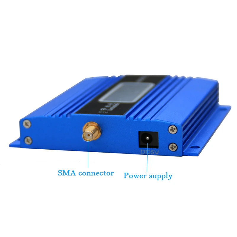 Lintratek GSM Repeater 900Mhz Signal Booster GSM 900 Ampli 2G Mini Mobile Phone Signal Repeater LCD Display Full kit 10M cable