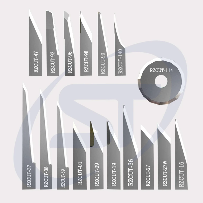 2PCS Ruizhou RZCUT 01 Tungsten Carbide Oscillating Knife CNC Vibrating Blades RZCUT-09 RZCUT-27 RZCUT-98 RZCUT-114 RZCUT-140