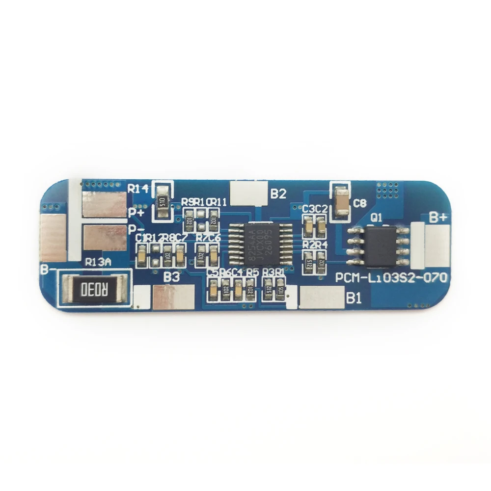 PCM-Li03S2-070 (LI 4S 2A) Customized PCM BMS Protection Circuit Module for Li-ion Li-polymer Battery Pack