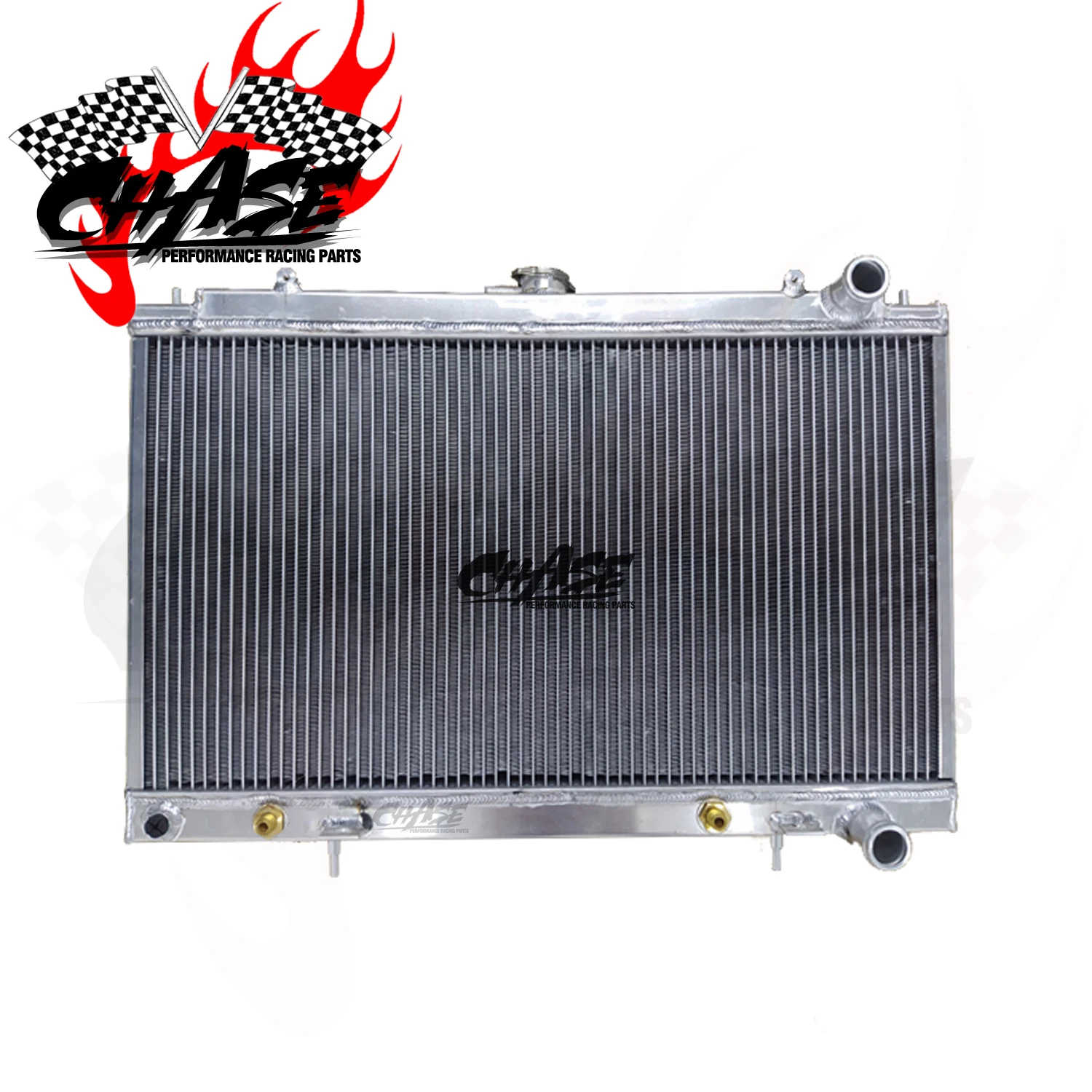 racing car all aluminum radiator fit for Nissan Skyline R33 RB25DET 56mm AT