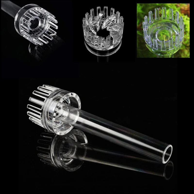 Acrylic Aquarium Degreasing Film Float Inlet Pipe Filter Accessories Grass Tank Filter Bucket Degreasing Film Basket 2 Style