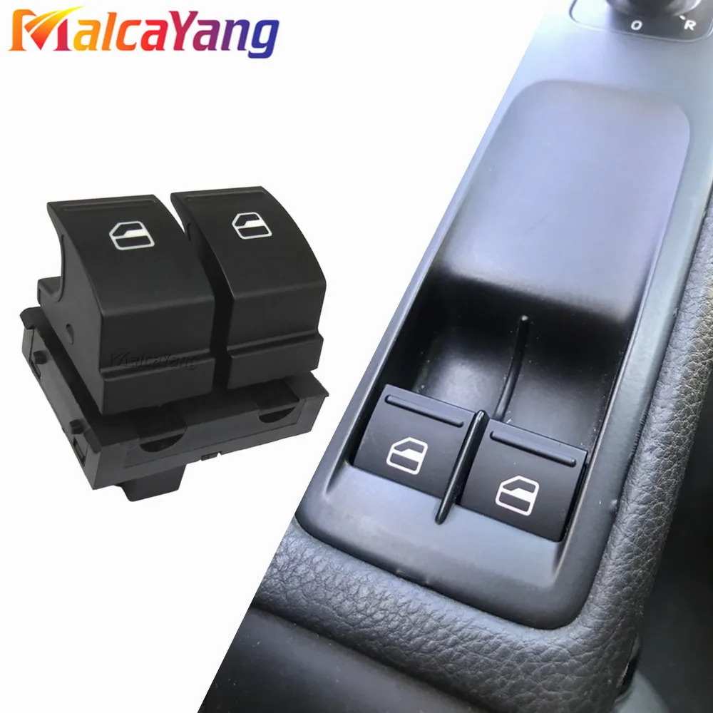 1K3959857A 2K0959857 Power Window Switch Button Is Suitable For VW AMAROK Caddy Touran EOS Golf PASSAT Scirocco Fast Delivery