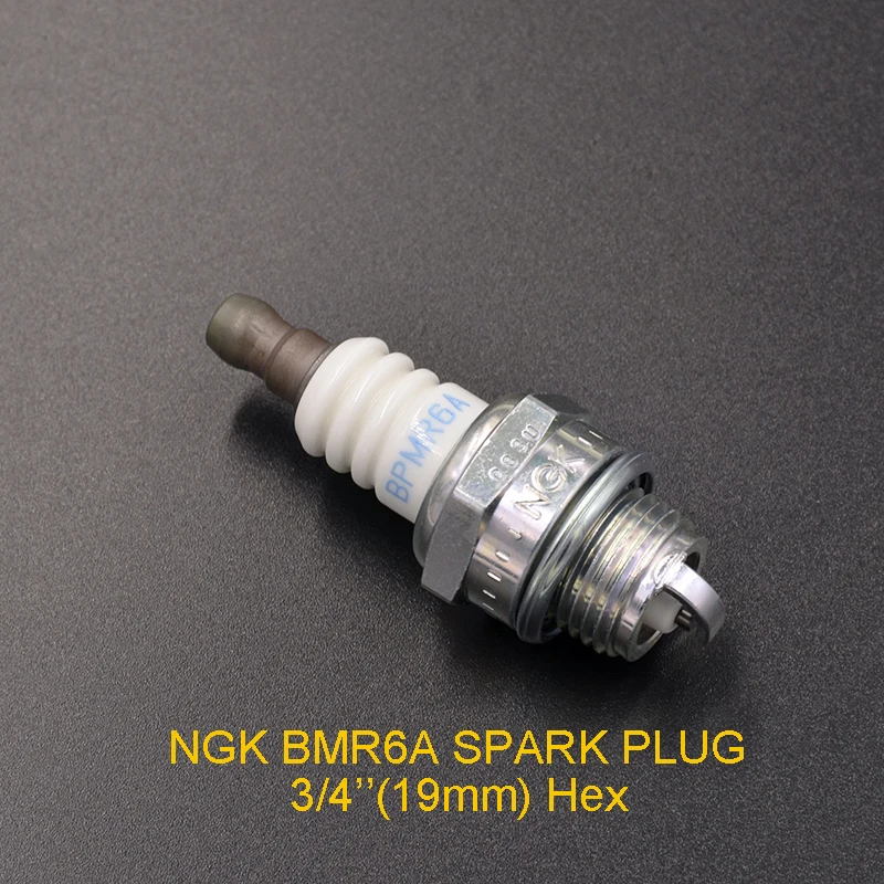 NGK BMR6A SPARK PLUG 3/4\'\' (19MM) HEX FOR GAS PETROL ENGINE RC AIRPLANE