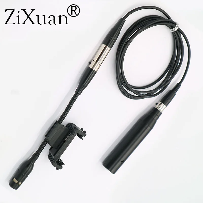 

Music Instrument Microphone Condenser Violin instrument Microphone For Shure AKG Samson Wireless System XLR transmitter