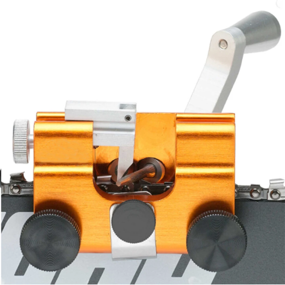 NEW Chainsaw Sharpening Tools Hand Chain Grinder Portable Chain Clip Sharpener Household Chain Sharpener Saw Chains Tool