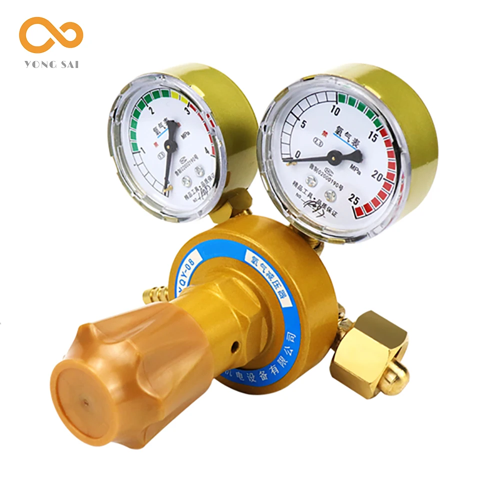 Explosion-proof Oxygen/Propane/Acetylene/Argon Pressure Reducer Gas Valve Gas Welding Pressure Gauge Argon Regulator Flow Meter