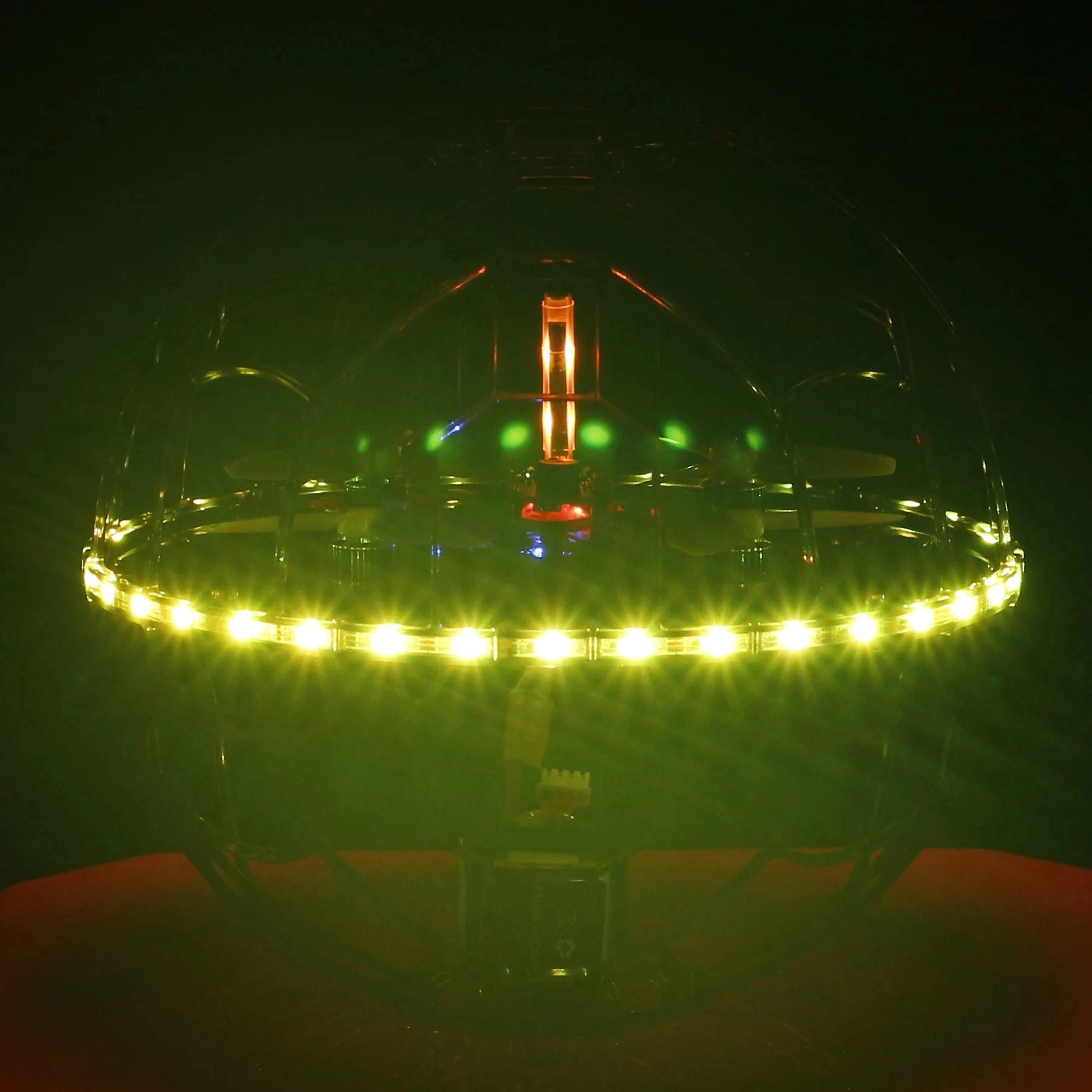 

FB200 soccer drone flyball DIY Circle LED control system support 8 colors