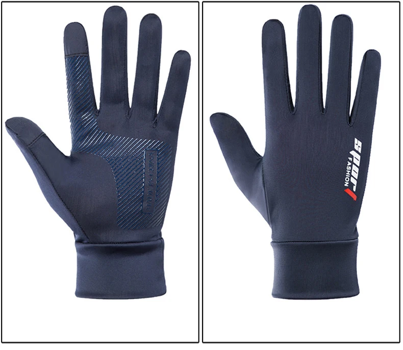 Sommer Männer Frauen Handschuhe Fitness Sport Angeln Radfahren Eis Seide Atmungsaktive Elastische Sonnenschutz Touchscreen Fahren Handschuhe – Detail 15