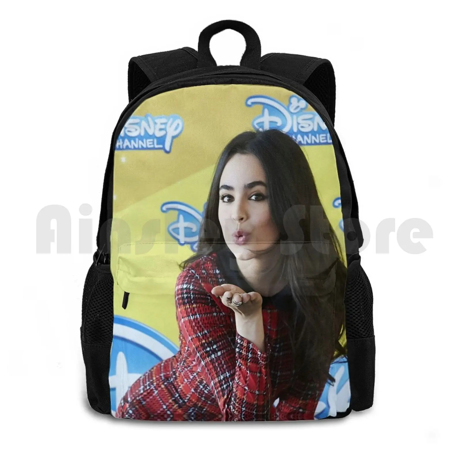 Sofia Carson At Descendants Outdoor Hiking Backpack Riding Climbing Sports Bag Sofia Carson Descendants Jitu Graphic Pattern