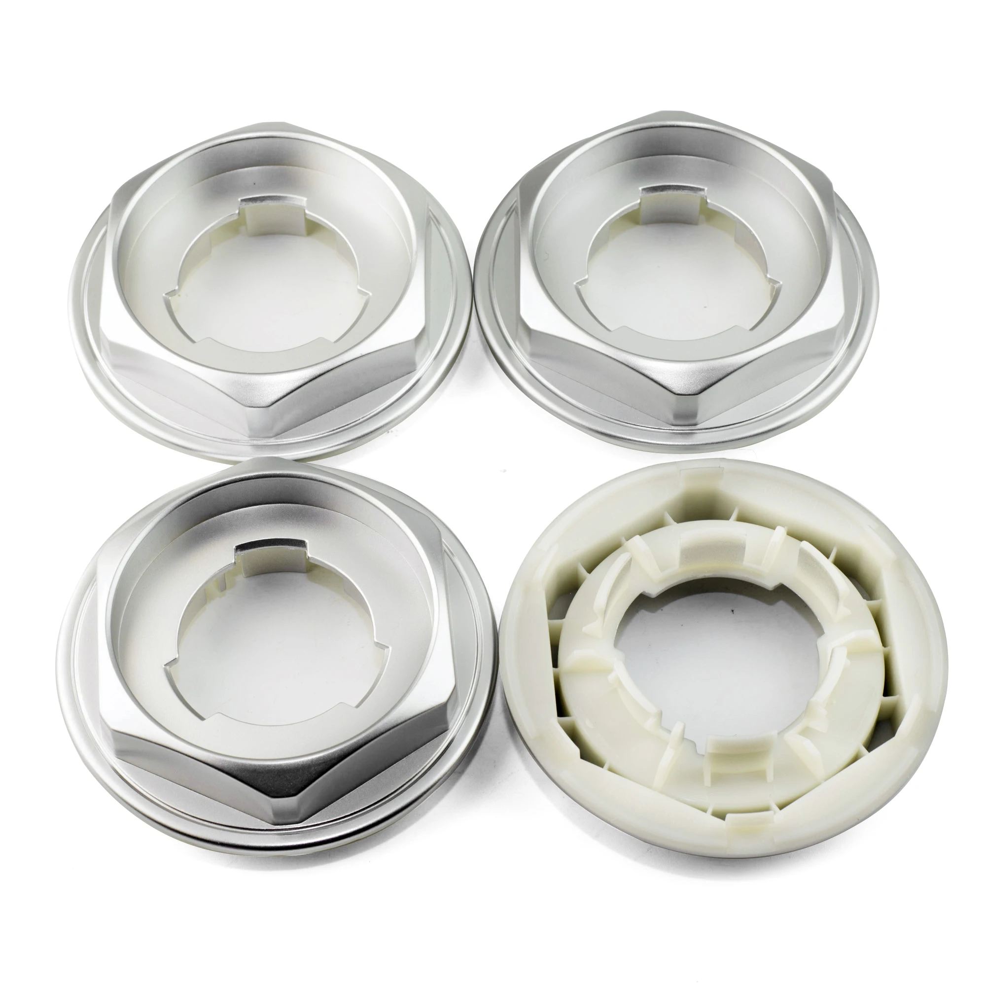 

4pcs 101mm 88mm 54mm Car Wheel Hub Cap Accessories For 09.23.212 Rims Refits Disc Center Cover Interior Hubcap Silver Chrome