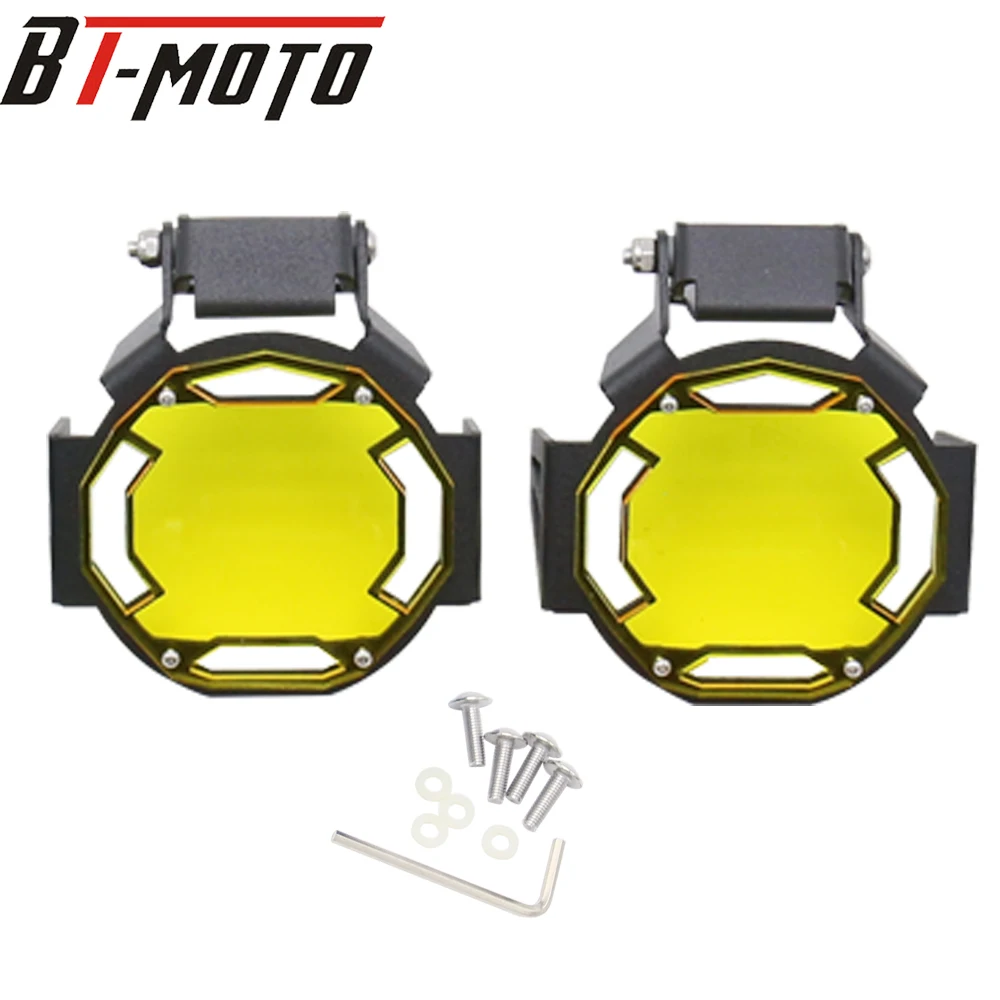 Flipable Fog Light Protector Guard Lamp Cover For BMW R1250RS G310R S1000XR S1000RR C650 R1250GS Adventure F850GS R1200GS F750GS image 3