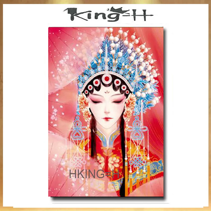 

Characters Chinese Characteristics Beijing Opera Impression Beautiful female flower denizens decorate the walls of the home