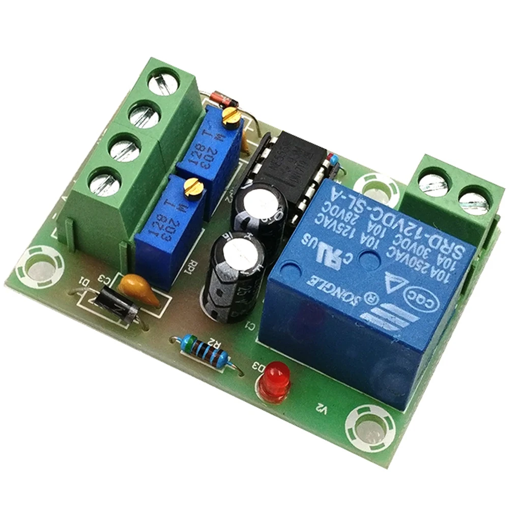 XH-M601 Battery Charging Control Board 12V Intelligent Charger Power Supply Control Module Panel Automatic Charging/Stop Switch