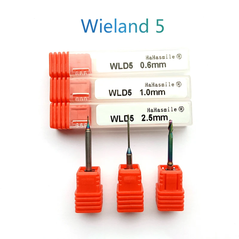 

1Pcs/set DLC Coating Wieland Zenotec select Zirconia Milling Burs Tungsten Carbide Dental Lab Burs for Milling Zirconia Block