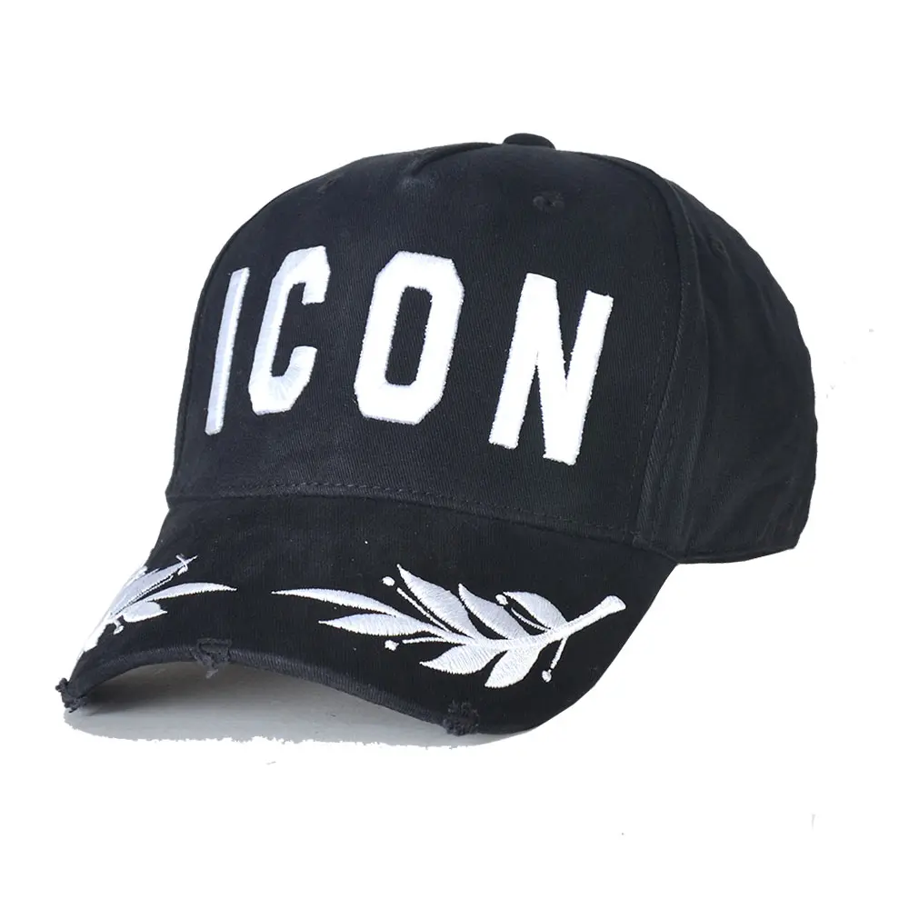 DSQ2 Brand Cap Baseball Caps ICON Letters Embroidery High Quality Cap cotton Men Women Customer Design Adjustable Hat