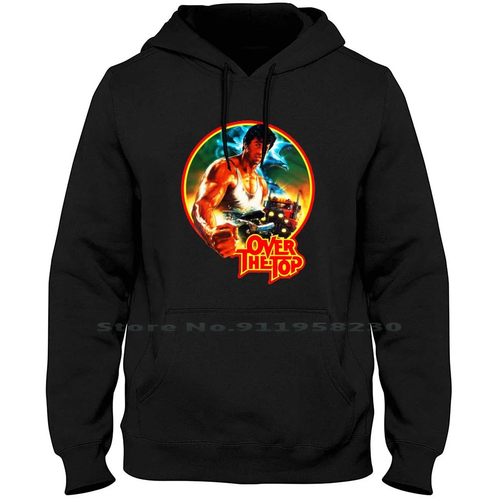 80's Hot Movie Men Hoodie Sweater 6XL Big Size Cotton Illustration Popular Fighter Stall Movie Tall Some Logo One Hot St Me