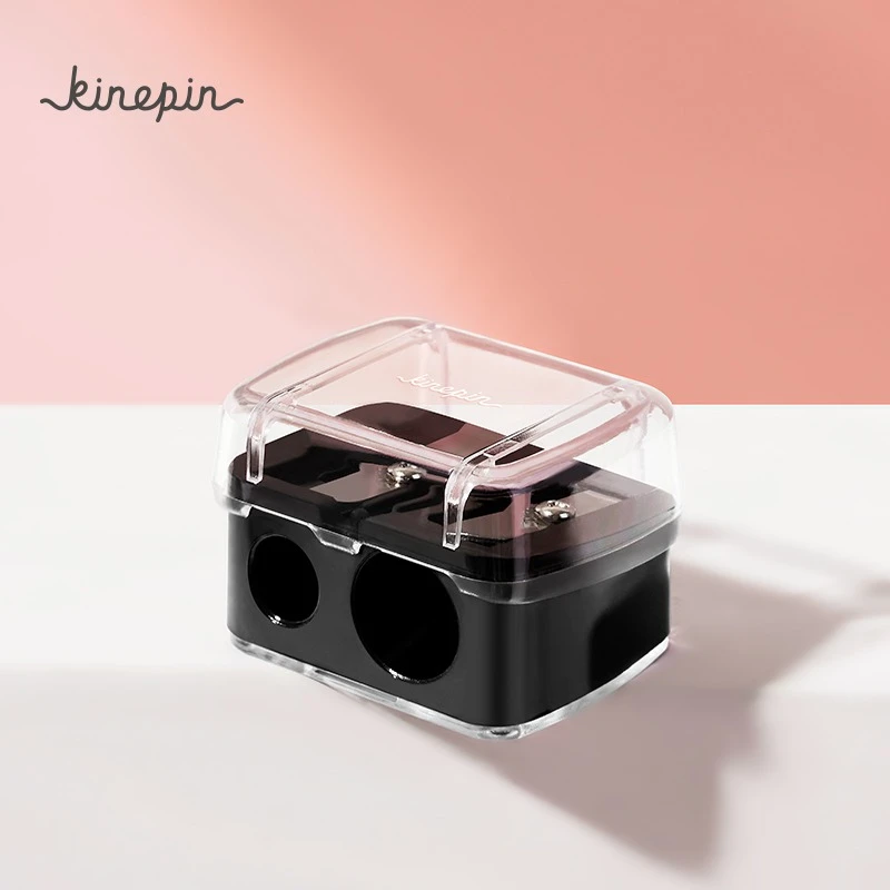 Double Holes Cosmetic Pencil Sharpener For Eyebrow Lip Liner Eyeliner Pencil Dual-Pencil Sharpener Make-up Tools