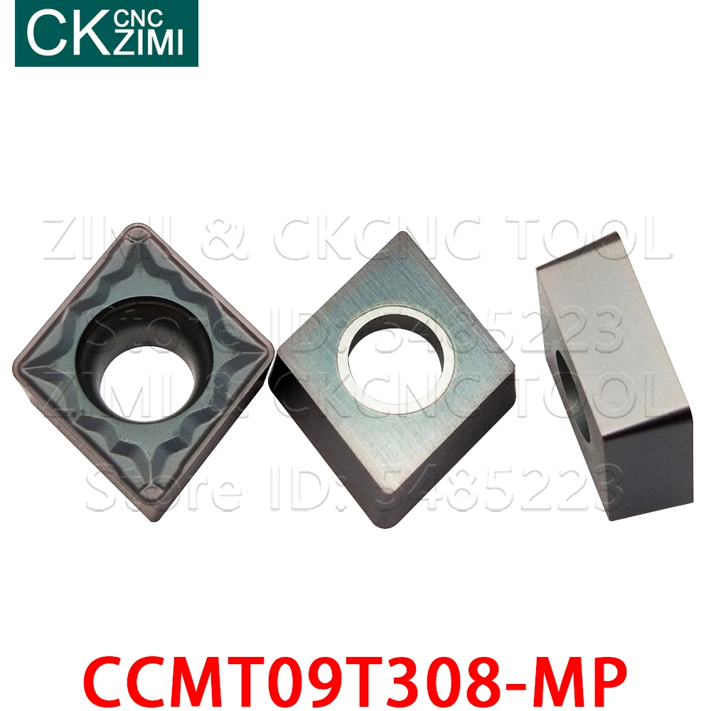 Ferramentas de torneamento externo, ferramentas de torneamento cnc de metal, inserções de metal, CCMT09T308-MP ws7125, hs7125, ccmt, aço inoxidável