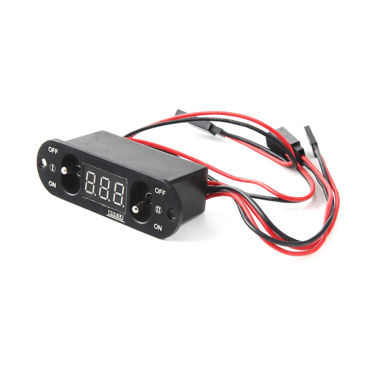 Rccskj 2124 Current Double Switch Voltage Display for RC Model Airplane