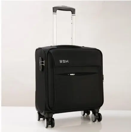 Oxford Kabine 18 zoll Reise Koffer Business Rolling Gepäck Koffer Wasserdichte Reise Gepäck Reise Trolley Taschen mit rädern