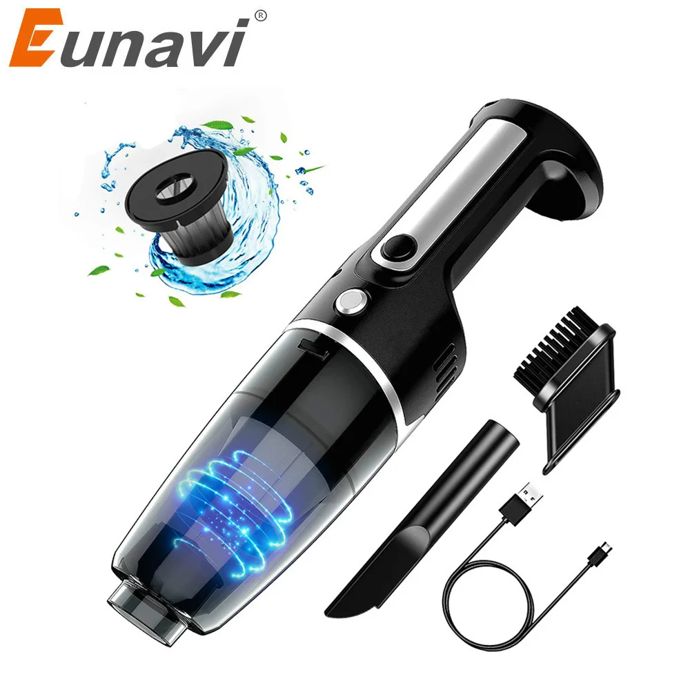 

Cordless Handheld Vacuum Car Vacuum Cleaner High Power for Quick Car Cleaning Portable Mini Auto Vacuum Cleaners V01S