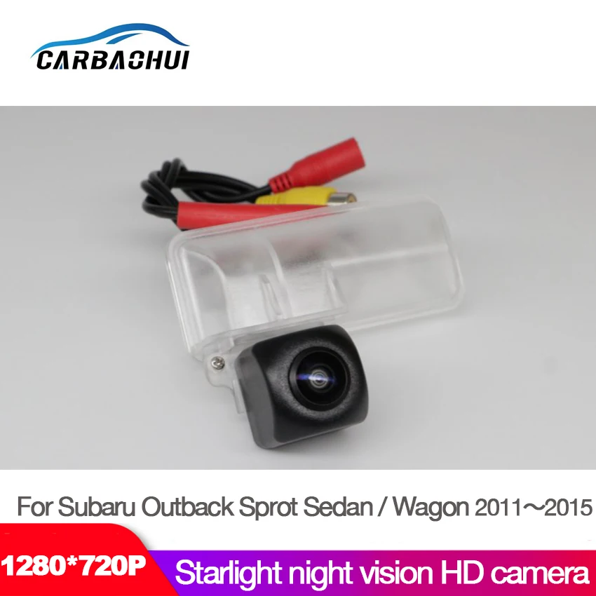 

Car Rear View Back Up Reverse Parking Camera For Subaru Outback Sprot Sedan Wagon 2011～2015 Waterproof high quality CCD full HD