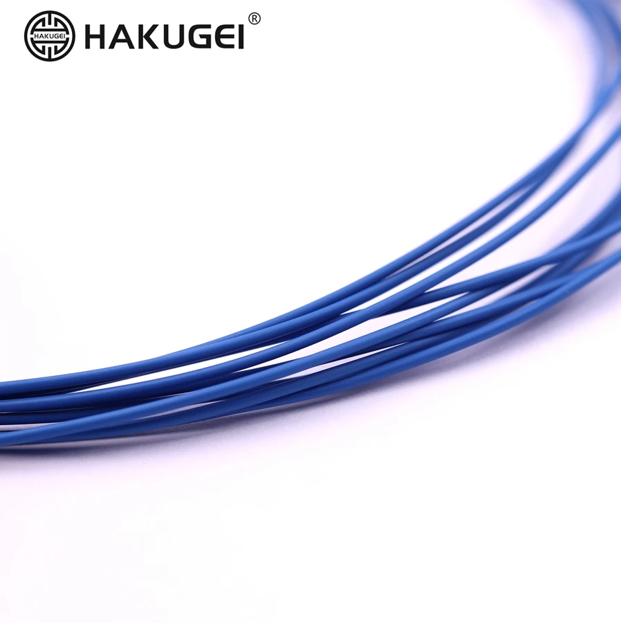 30core single crystal copper pe leather headphone wire 25awg & OD: 0.95mm 10meters