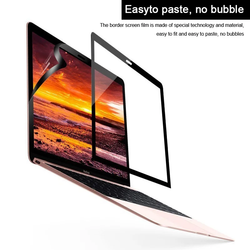 Easy Paste No Bubble Screen Protectors For 2019 New MacBook Pro 16 inch with Touch Bar ID A2141 Protective HD Clear Film