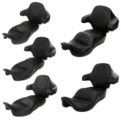 Motorcycle Two-Up Seat Backrest For Harley Touring Street Electra Glide Road King Ultra CVO 2009-2022 2019 Passenger Rider