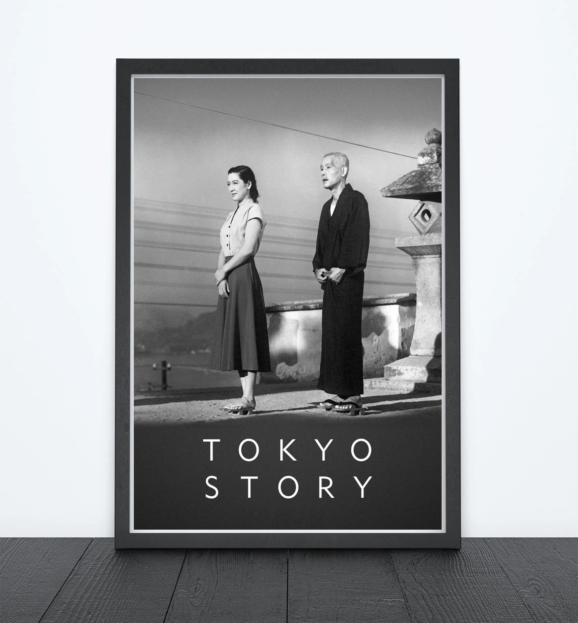 Tokyo Story (1953) Poster Japanese drama film Decor Art Chishū Ryū Chieko Higashiyama Setsuko Hara Gift