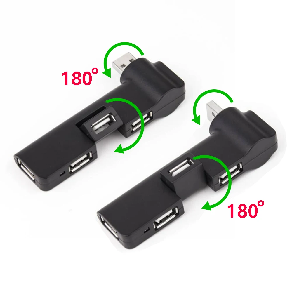 High Speed USB 2.0 HUB Multi USB Splitter 4 Ports Expander Multiple USB Expander Computer Accessories For Laptop PC