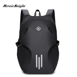 Cavaleiro heróico da motocicleta mochila homens capacete saco de viagem ao ar livre mochila impermeável wactics mochila jovem homem personalidade